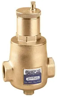 Wolf Luftabscheider 1 1/2" bis 5,4 m3/h m.automatischen Schnellentlüfter,2072251