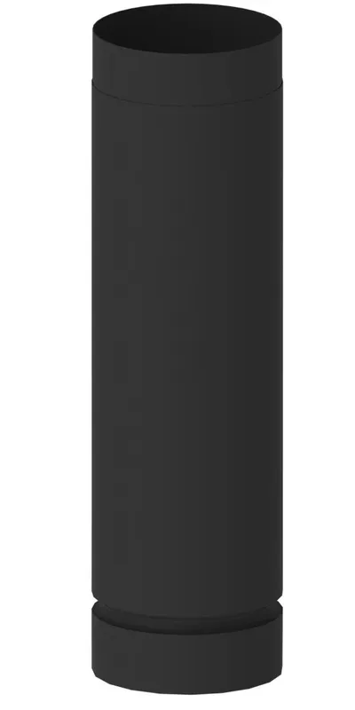 De Dietrich konz. Überdachverl. Alu anthrazit, 1000mm, DN 80/125, STM 29974