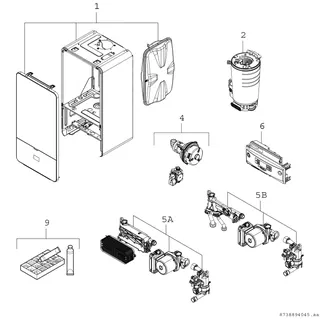 BOSCH Gas-Brennwertgerät, wandhängend Condens GC7000iW 24 23/21, weiß – Bild 3