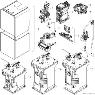 BOSCH Gas-Brennwertgerät, Kompaktmodul Condens GC 9000i WM 20/210 S 23 – Bild 3