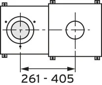 Vaillant Anschluss-Set LAS, Brennwert 60/100mm, f. san. LAS b. 450 Breite – Bild 2