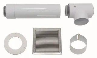 Vaillant Basis-Anschluss-Set für getrennte Luftzufuhr 80/125 mm PP
