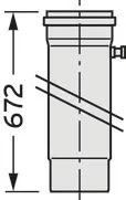Vaillant Geräte-Anschluss-Stück DN 150/160 PP für VKK 806/3-1606/3 – Bild 2