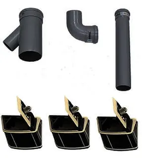 Vaillant Erweiterungsset 3er-Kaskade DN 130 PP f.ecoTEC plus/5-5 und COMPACT/4-5 – Bild 2