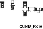 De Dietrich AP-Anschlussset Quinta 65/85 Nr. M 664415