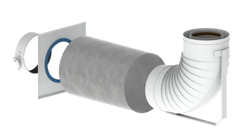 De Dietrich konz. Stützbogen mit Auf- lageschiene PPS, DN 100/150, M 85172W