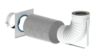 De Dietrich konz. Stützbogen mit Auf- lageschiene PPS, DN 100/150, M 85172W