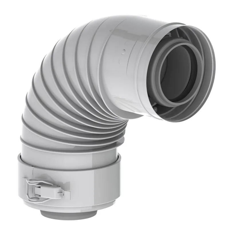 De Dietrich konz. Bogen PPS 90 Grad DN 80/125, Nr. M 85053W