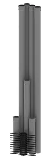 De Dietrich Verpackungseinheit Abgas- rohre PPS, VE 3, DN 100, Nr. M 89122