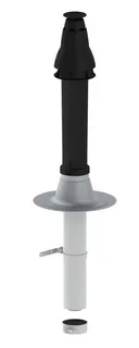 De Dietrich Bausatz RUD1, DN 60/100 Flachdach, anthrazit, Nr. STM 87966
