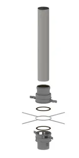 De Dietrich Bausatz Flex (PPS) DN 80 Nr. M 89111