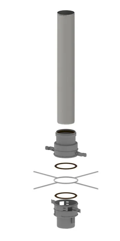 De Dietrich Bausatz Flex (PPS) DN 100 Nr. M 89112