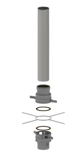 De Dietrich Bausatz Flex (PPS) DN 100 Nr. M 89112