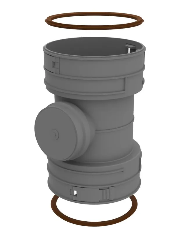 De Dietrich Revisionsstück DN 100 für Flexrohr, Nr. M 86319