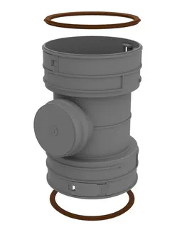 De Dietrich Revisionsstück DN 100 für Flexrohr, Nr. M 86319