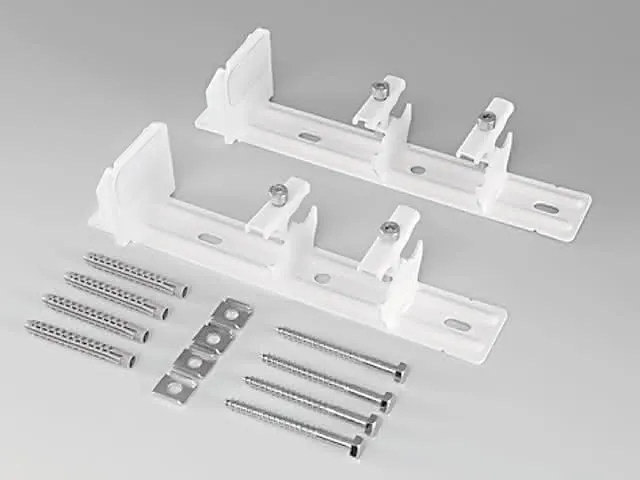 Arbonia Schnellmontagekonsole Set kurz weiss RAL 9016, Nr. ZB02330001