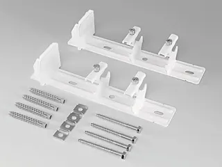 Arbonia Schnellmontagekonsole Set kurz weiss RAL 9016, Nr. ZB02330001