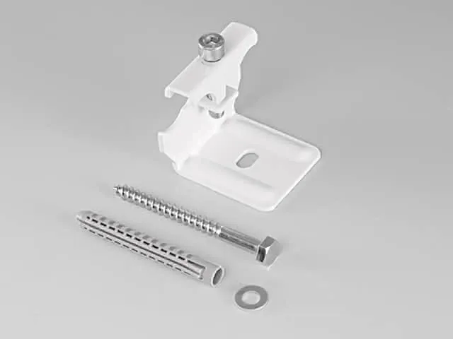 Arbonia Rückhalter fix weiss RAL 9016, Nr. ZB02390001