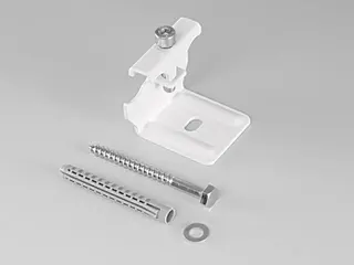 Arbonia Rückhalter fix weiss RAL 9016, Nr. ZB02390001