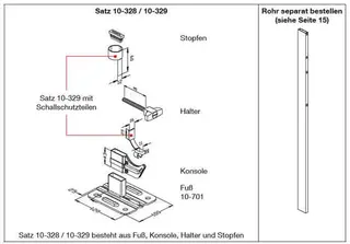 WEMEFA Befest.-Satz Standfix für Röhrenradiatoren, 10-329 – Bild 3