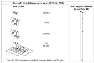WEMEFA Befest.-Satz Standfix für Kermi mit Lasche, 10-334 – Bild 2