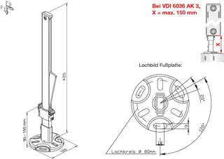 WEMEFA Super Standfix Plus für Kermi Plattenheizkörper, 10-870 – Bild 3