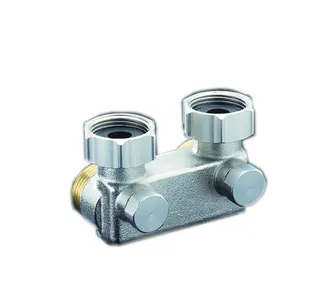 Oventrop mess-Umlenkst.3/4"Winkelform m. Absperrung Nabenabst.50mm, 1016462