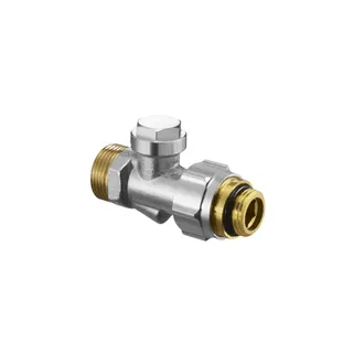 Oventrop Absperrverschraubung "Combi 3" 1/2"AG x 3/4" AG, Nr. 1016177