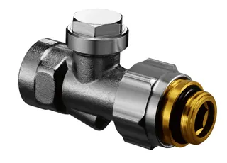 Oventrop Absperrverschraubung "Combi 3" 1/2"AG x 3/4" AG, Nr. 1016177 – Bild 3