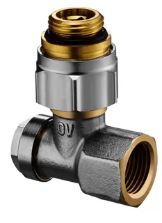 Oventrop Absperrwinkelverschraubung Combi 3" 1/2"AG x 1/2" IG, Nr. 1016575 – Bild 2