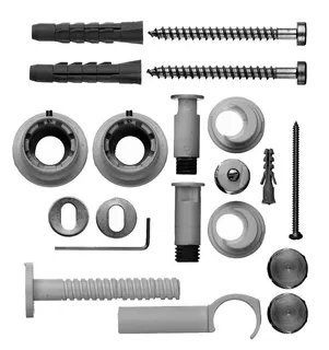Kermi Befestigungs-Set für Basic 50 RAL 9016 weiß, ZB01840001 – Bild 2