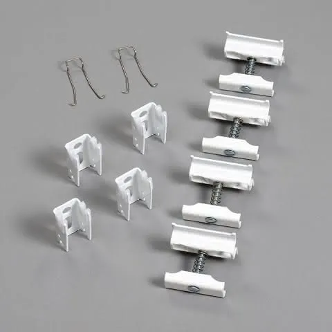Zehnder Wandkonsolenset 4x CVD 0/ BH RAL 9016, Nr. 774401