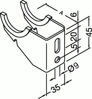 Zehnder Wandkonsole K 69, Sonder-Lackierung, 946129 – Bild 2