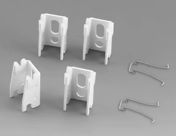Zehnder Set 6 x CVD 0 RAL 9016, 795601