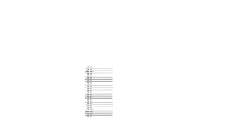 Zehnder Yucca RAL 9016 BH=872mm BL=478mm YA 090-050
