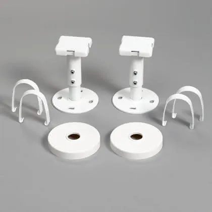 Zehnder Fußkonsolenset 2x HFK H=170-350mm,RAL 9016,Nr. 754431