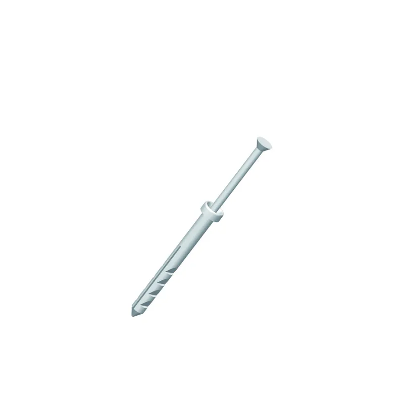 HZ-Nageldübel Länge 100mm - 8 Schraub- nagel mit Senkkopf u.Dübel (VPE 50 Stck)