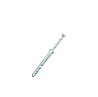 HZ-Nageldübel Länge 80mm - 8 Schraub- nagel mit Senkkopf u.Dübel (VPE 50Stück)