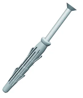 HZ-Schraubdübel Länge 80mm - 8 Schraub- dübel f.Hohlblock u.GipsCT (VPE50 Stück)