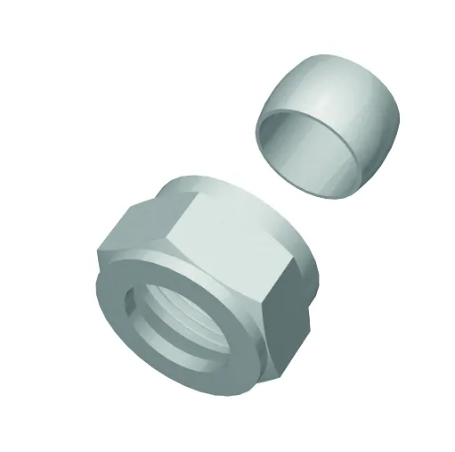 HZ-Klemmringverschraubung 15x1/2" zwischen HZ-AWA/ PBV u. HZ-HKU
