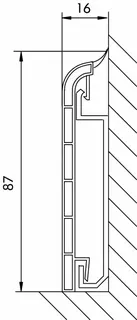 HZ-Blindleistenhalter BLF für HZ-Blindleiste BLF – Bild 2