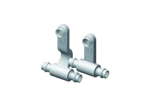 HZ-Heizkörperanschluss 15mmV Press Bogen Cu/C-Stahl Pressen Springbogen Kontur V