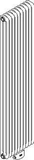 BEMM GHK Mera-M RM2-H2000x065x0450 10 EL, inkl. M-Ventil DForm, Weiß 9016 – Bild 2