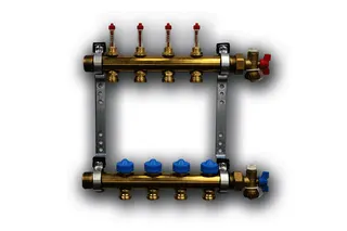 Roth Heizkreisverteiler 1" AG mit DFA absperrbar Heizkörper 2, Nr. 1115009796 – Bild 2