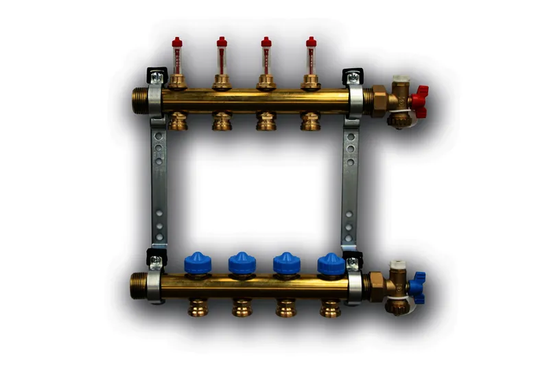 Roth Heizkreisverteiler 1" AG mit DFA absperrbar Heizkörper 5, Nr. 1115009799