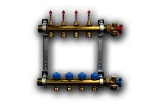 Roth Heizkreisverteiler 1" AG mit DFA absperrbar HK 5, Nr. 1115009799