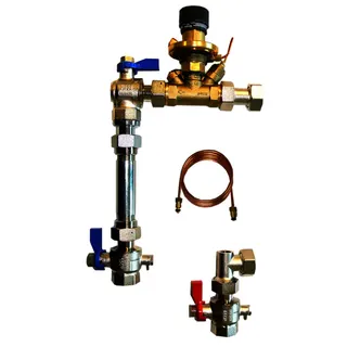 Roth Differenzdruckregler m. WMZ-Einbau- Set senkrecht, 1135007438