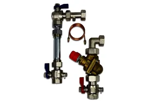 Roth Differenzdruckregler m. WMZ-Einbau- Set senkrecht, 1135007438 – Bild 2