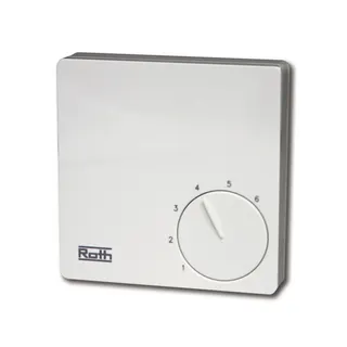 Roth Raumthermostat (Heizen/Kühlen) Basicline H/C 24 V, 1135007407 – Bild 2