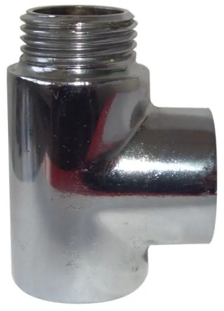 BEMM Spezial-T-Stück 1/2, i/a, Di=16 mm verchromt für Vormontage